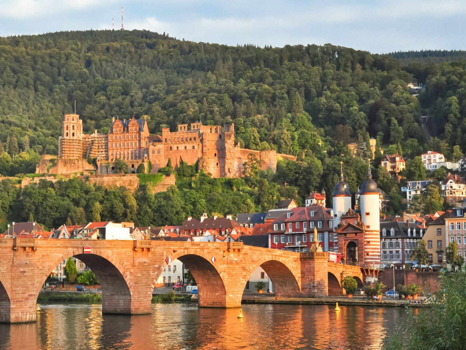 Heidelberg Bridge and Castle