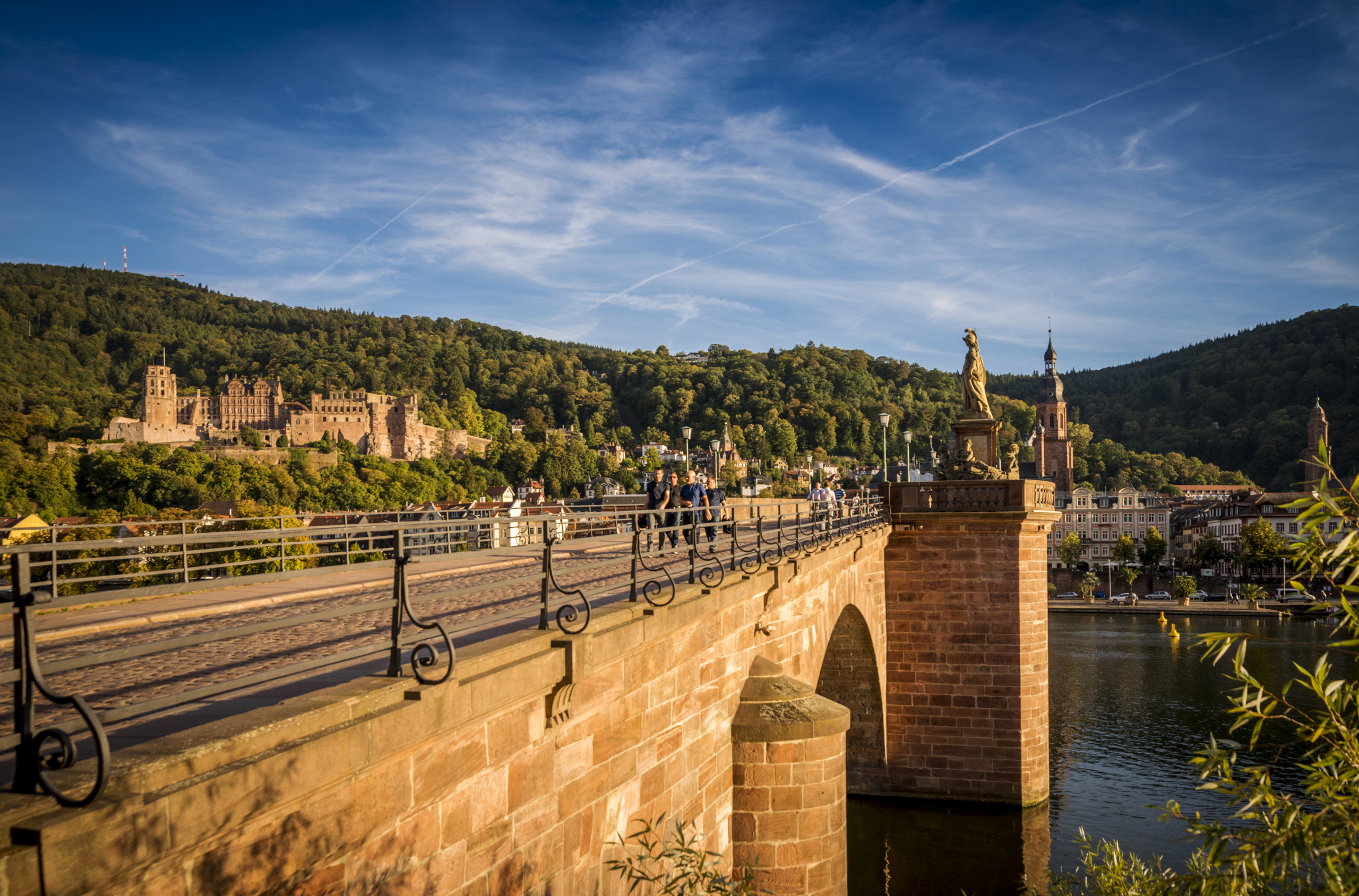 Heidelberg Castle and Old Bridge (c)Tobias Schwerdt - Heidelberg Marketing