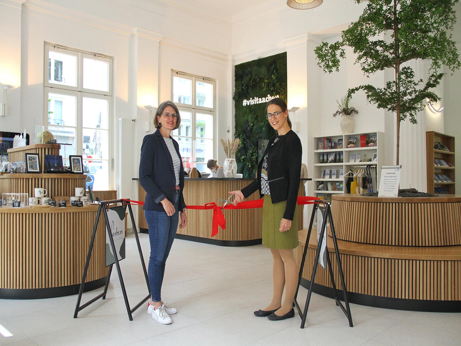 A brand new Tourist Information Center for Aachen