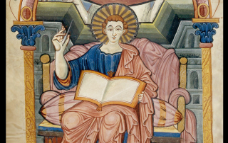 Lucas in Ada Gospels / Copy: Wissenschaftliche Bibliothek der Stadt Trier/Stadtarchiv Anja Runkel